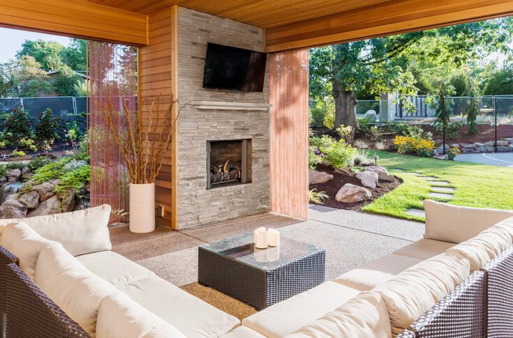 Outdoor living space