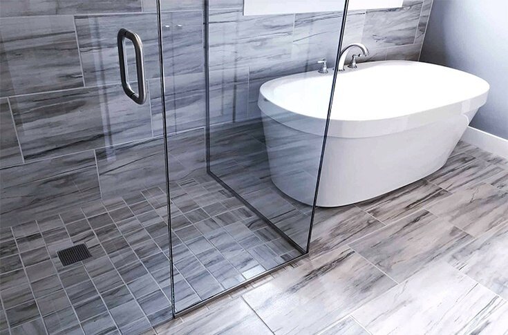 Bathroom flooring